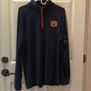 Auburn University partial zip up Pullover